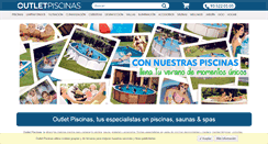 Desktop Screenshot of outlet-piscinas.com